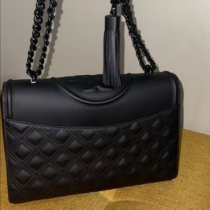 Black Tory Burch Matte bag